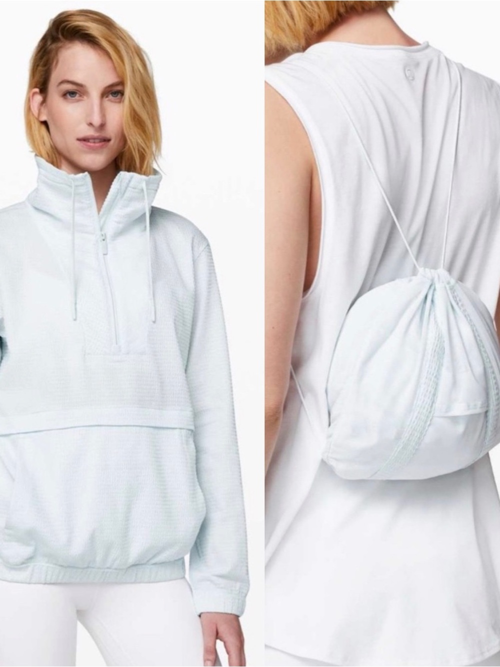 Lululemon Pack Light Pullover in Almost Blue
